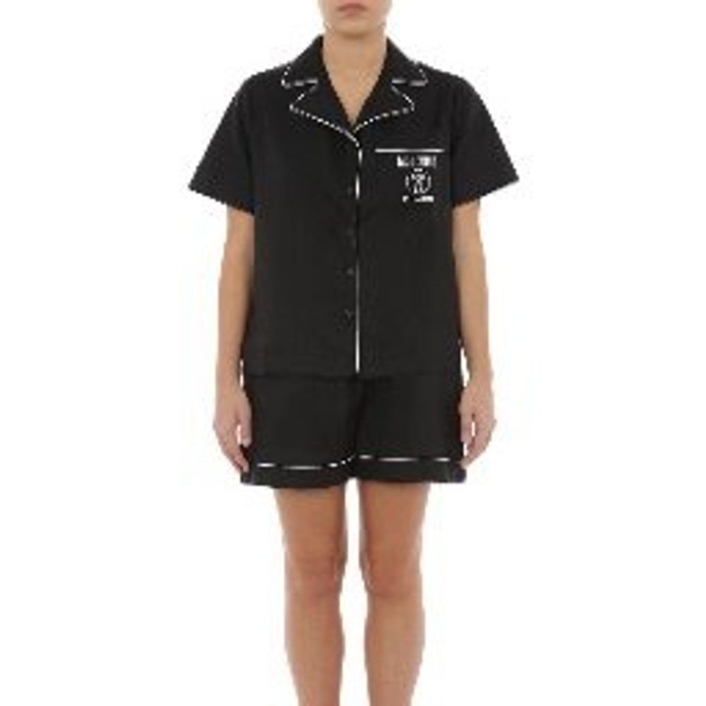 Moschino Pink Viscose Set Sleepwear Moschino