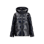 PINKO Black Polyamide Full-Length Jacket