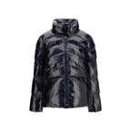 PINKO Black Polyamide Full-Length Jacket