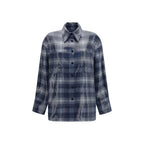 PINKO Blue Polyester Pattern Shirt