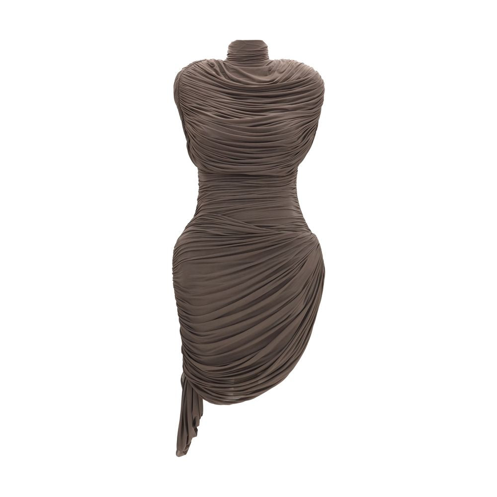 Magda Butrym Brown Copper Cocktail Dress Magda Butrym