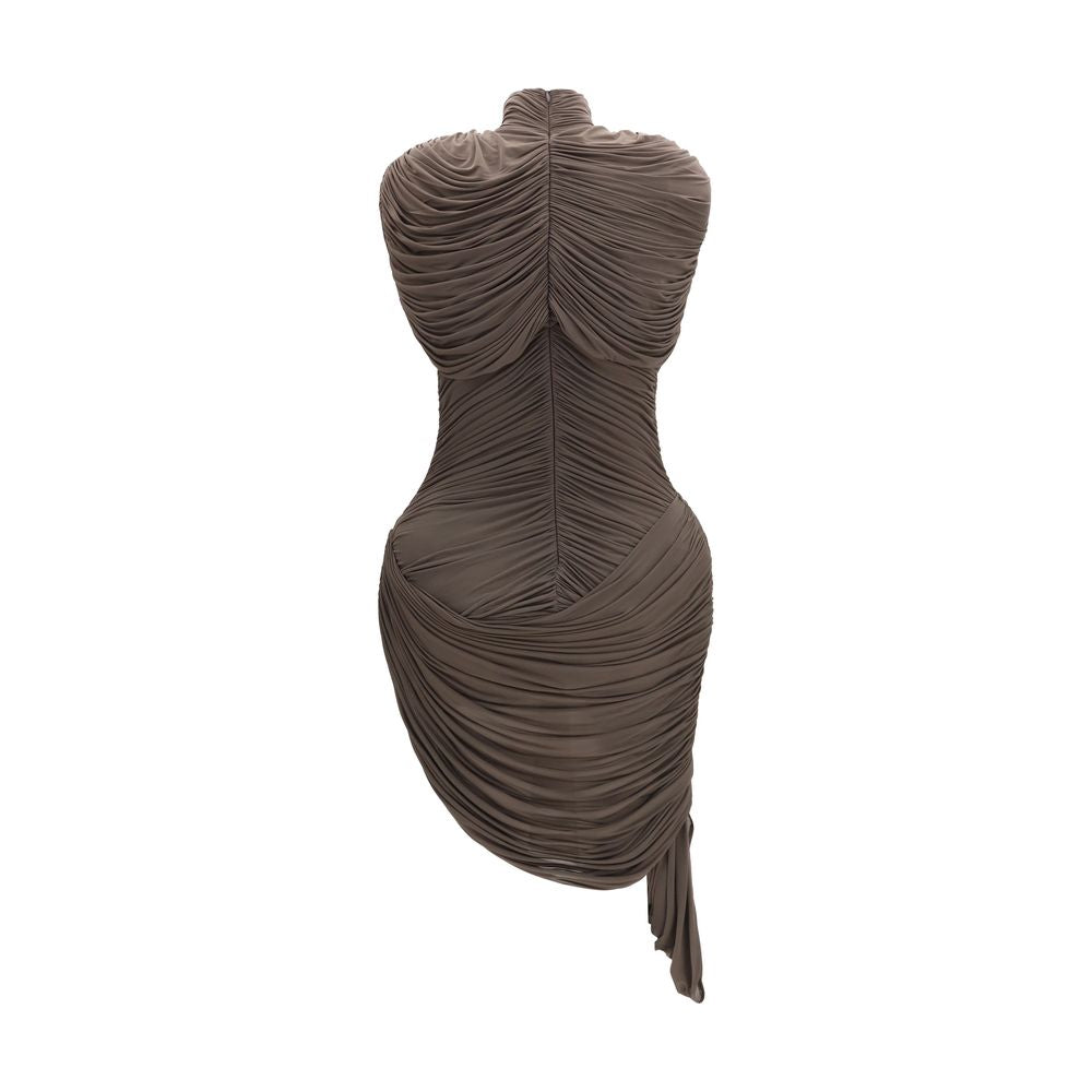 Magda Butrym Brown Copper Cocktail Dress Magda Butrym