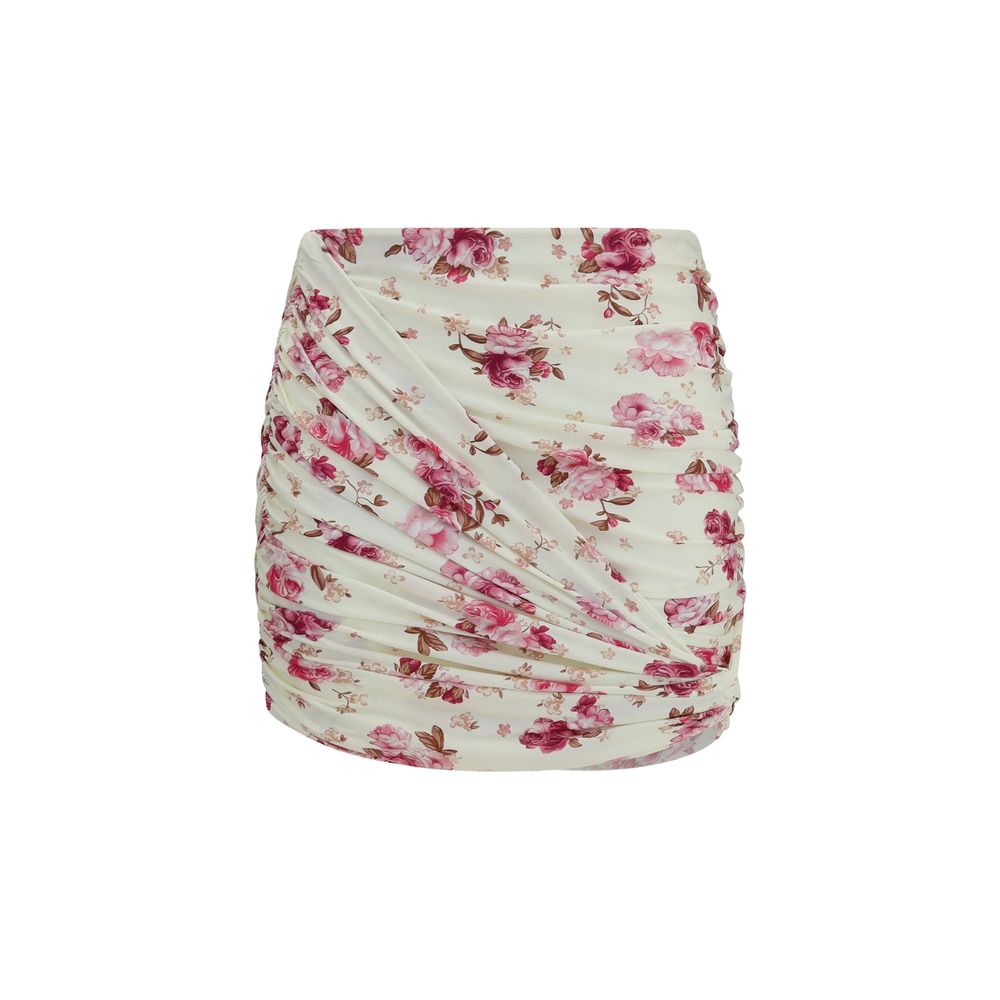 Magda Butrym Beige Polyamide Mini Skirt Magda Butrym