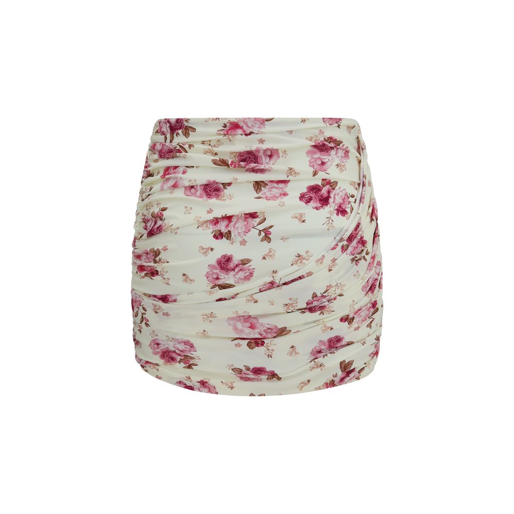 Magda Butrym Beige Polyamide Mini Skirt Magda Butrym