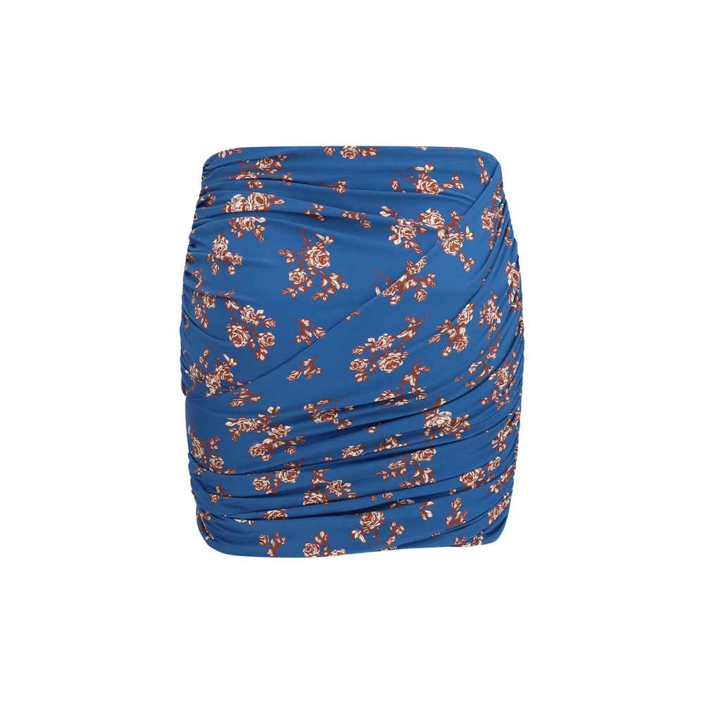 Magda Butrym Blue Polyamide Mini Skirt Magda Butrym