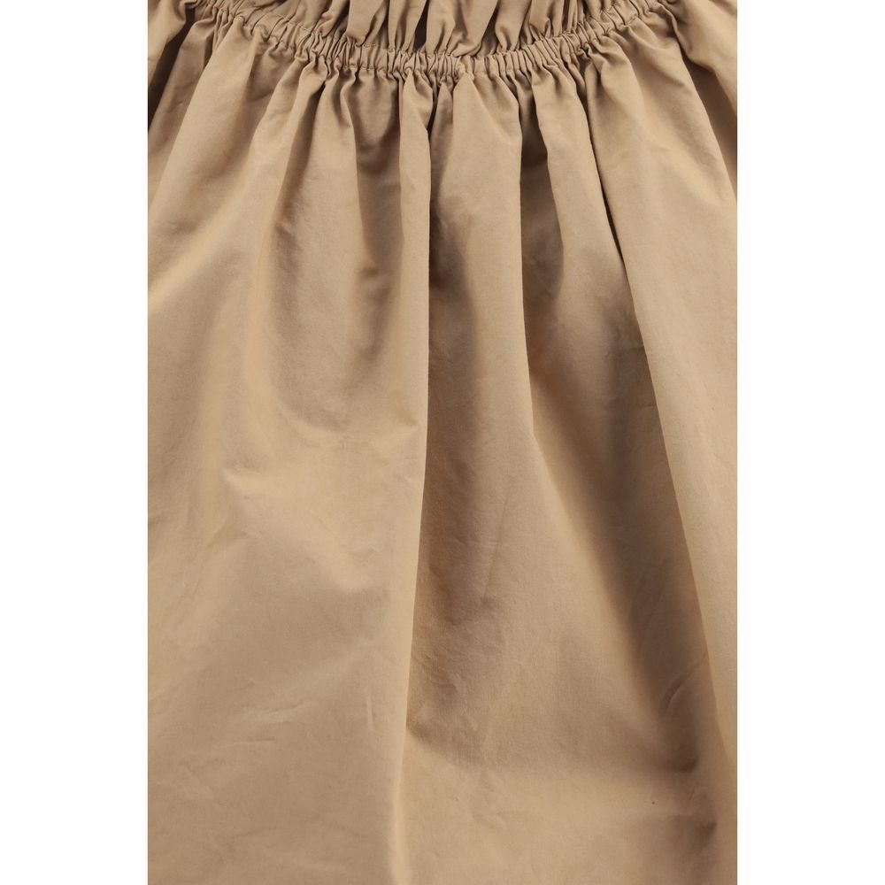 Saint Laurent Beige Cotton Shortsleeve Shirt Saint Laurent
