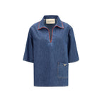 Valentino Garavani Blue Denim Shirt