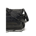 Balenciaga Black Lamb Ovis Aries Aries Shoulder Bag Balenciaga
