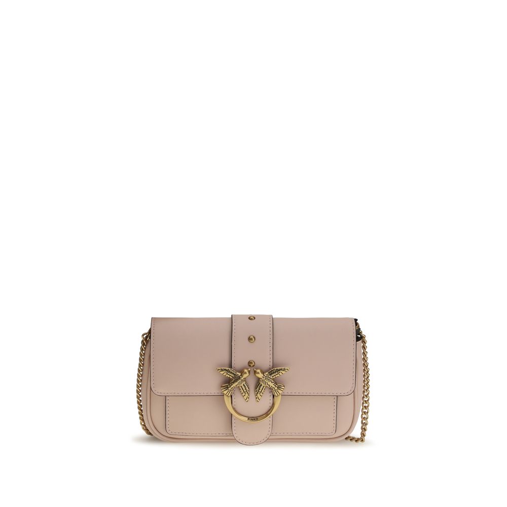 PINKO Multicolor Calf Leather Bos Taurus Shoulder Bag PINKO