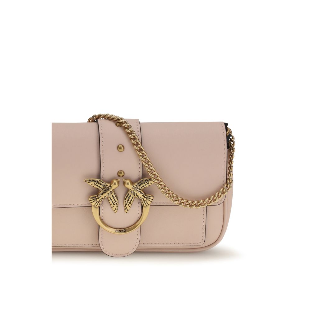 PINKO Multicolor Calf Leather Bos Taurus Shoulder Bag PINKO