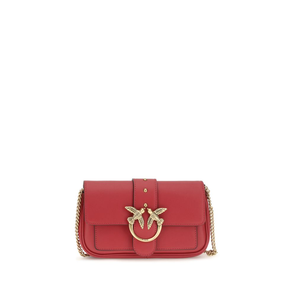 PINKO Multicolor Calf Leather Bos Taurus Shoulder Bag PINKO