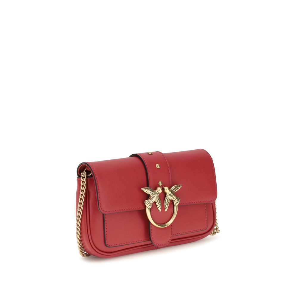 PINKO Multicolor Calf Leather Bos Taurus Shoulder Bag PINKO