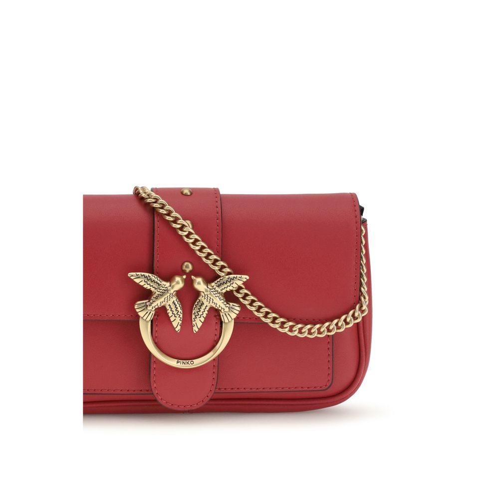PINKO Multicolor Calf Leather Bos Taurus Shoulder Bag PINKO