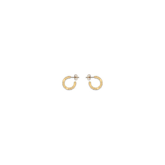 Versace Gold Brass Earrings Versace