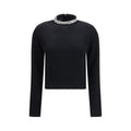 PINKO Black Wool Oves Aries Sweatshirt PINKO