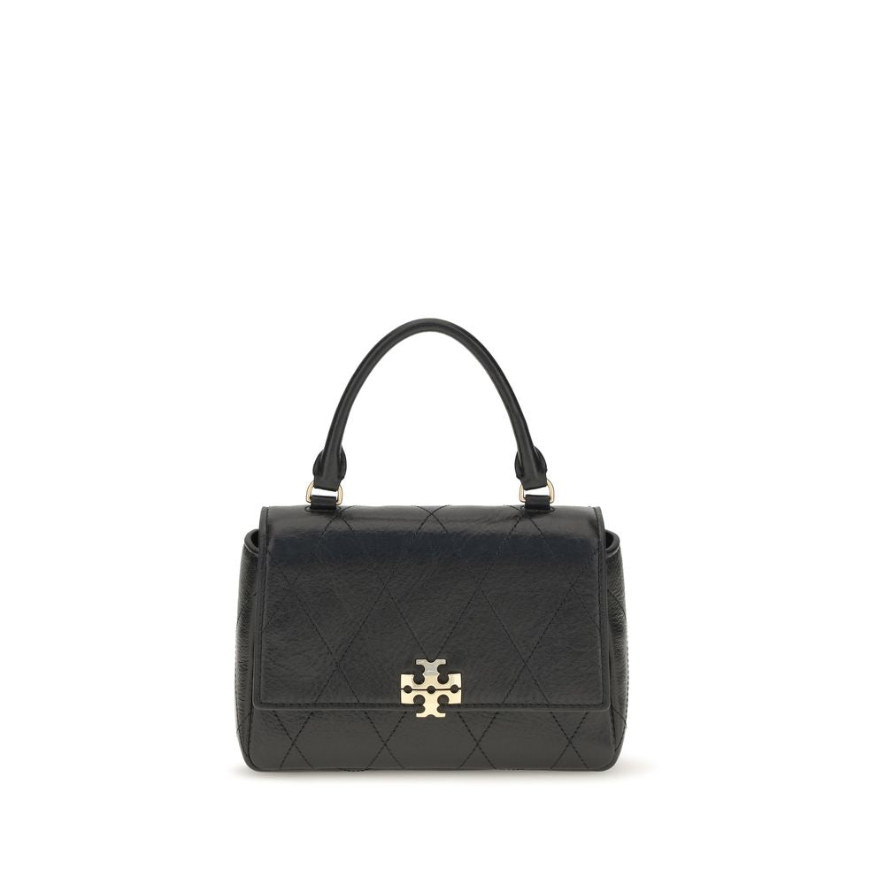 Tory Burch Black Calf Leather Bos Taurus Wallet Tory Burch