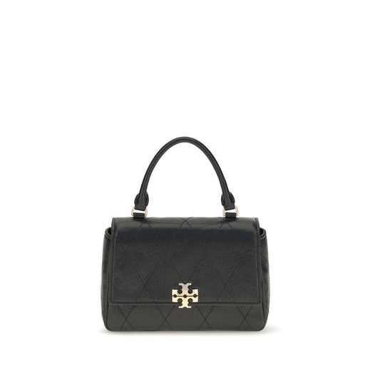 Tory Burch Black Calf Leather Bos Taurus Wallet Tory Burch