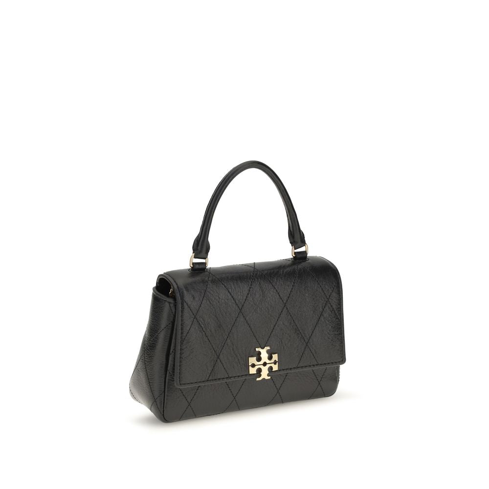 Tory Burch Black Calf Leather Bos Taurus Wallet Tory Burch