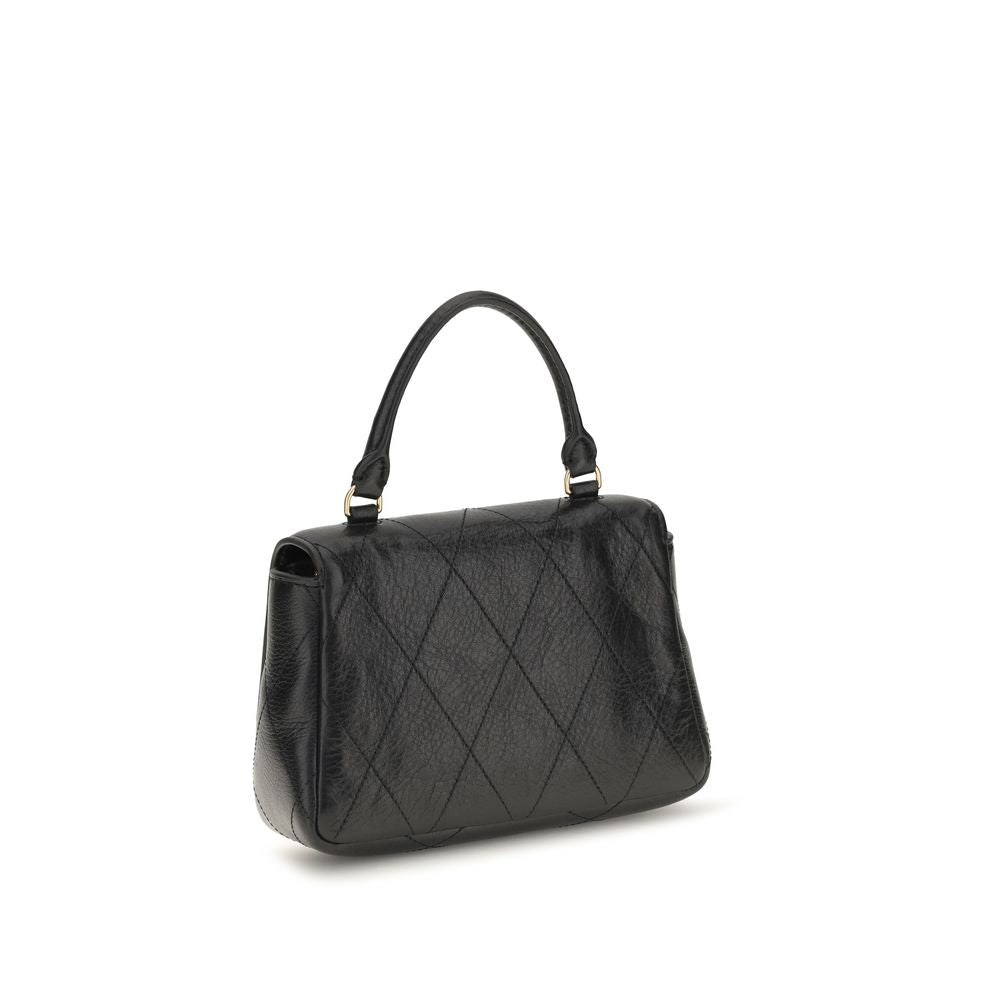 Tory Burch Black Calf Leather Bos Taurus Wallet Tory Burch
