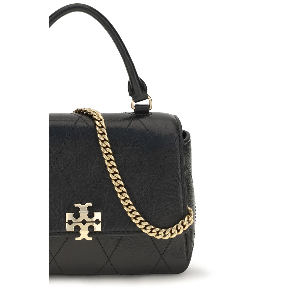 Tory Burch Black Calf Leather Bos Taurus Wallet Tory Burch