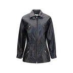 Magda Butrym Black Lambskin Leather Jacket