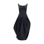 Magda Butrym Black Polyester Casual Dress
