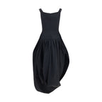 Magda Butrym Black Polyester Casual Dress