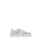 Dolce & Gabbana White Calf Leather Bos Taurus Low Top Sneakers Dolce & Gabbana