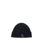 Dolce & Gabbana Black Wool Oves Aries Beanie Dolce & Gabbana