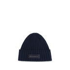 Dolce & Gabbana Blue Wool Oves Aries Beanie Dolce & Gabbana