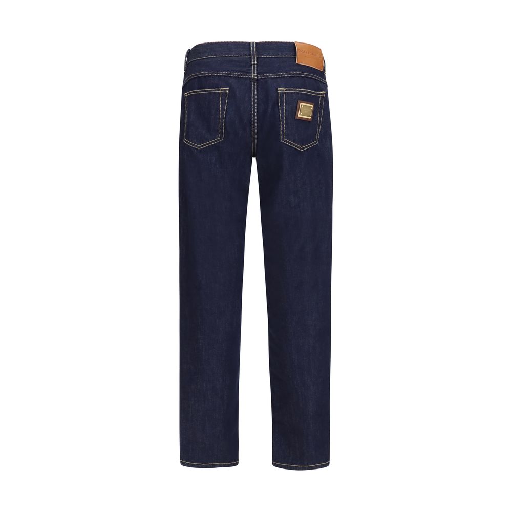 Dolce & Gabbana Blue Cotton Jeans Denim - Eljoys Fashion 