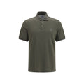 Brunello Cucinelli Bicolor Cotton Polo Shirt Brunello Cucinelli