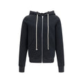 Rick Owens Black Cotton Sweatshirt Rick Owens