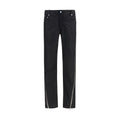 Rick Owens Black Wool Oves Aries Straight-Leg Jeans Rick Owens