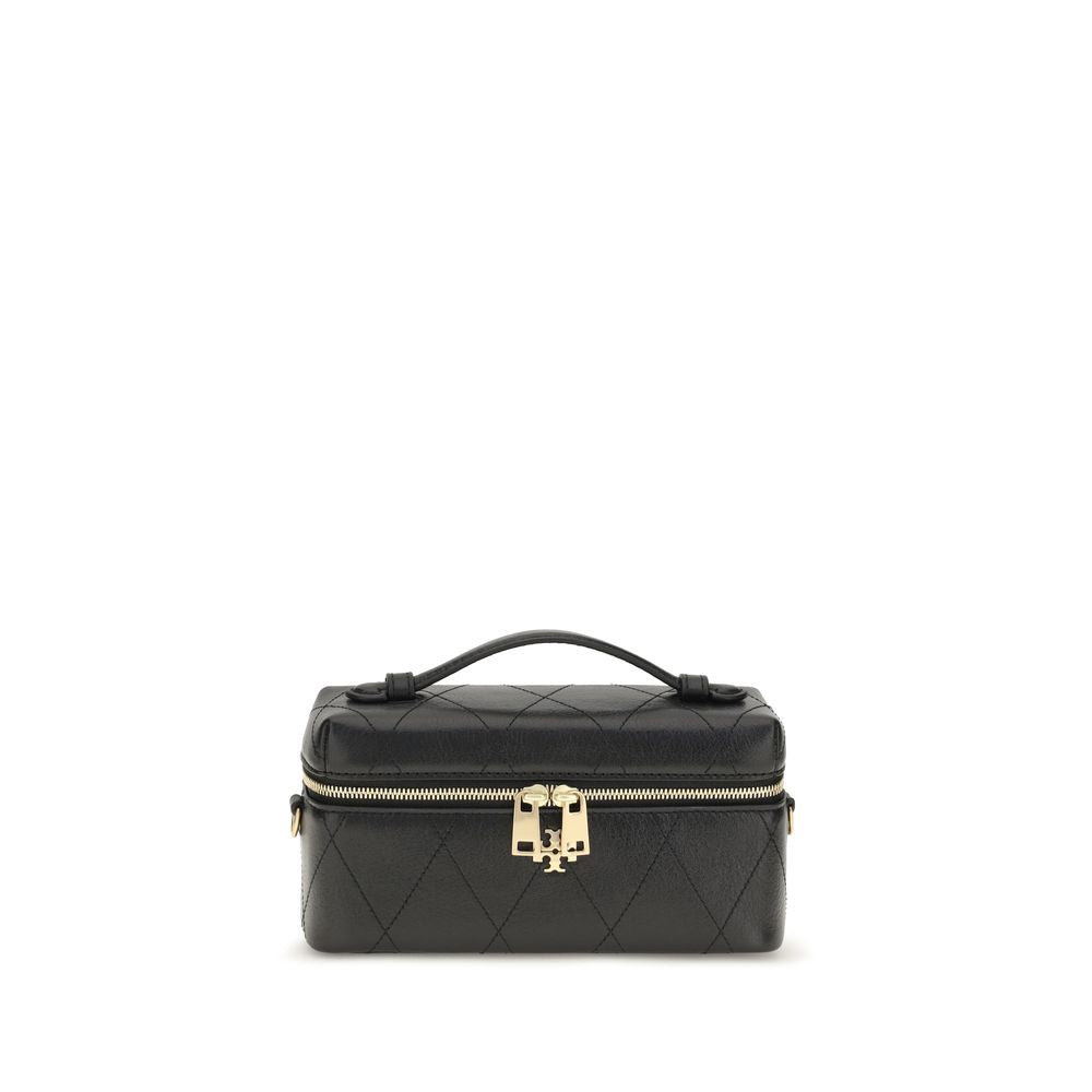 Tory Burch Black Calf Leather Bos Taurus Wallet Tory Burch