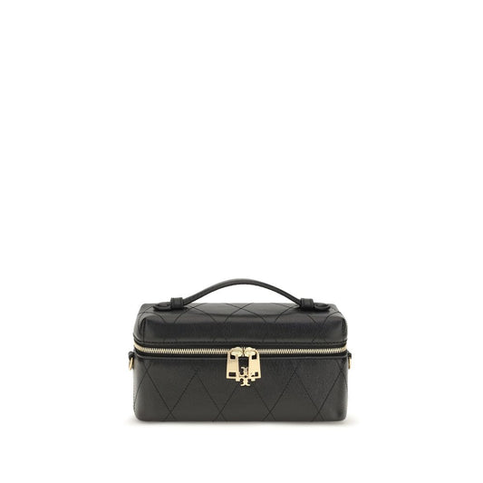 Tory Burch Black Calf Leather Bos Taurus Wallet Tory Burch