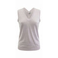 Malo Pink Linen Women Tank Malo