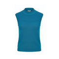 Malo Blue Silk Women Sweater Malo
