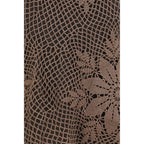 Magda Butrym Brown Cotton Blouse