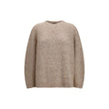 Fabiana Filippi Beige Wool Oves Aries Sweatshirt