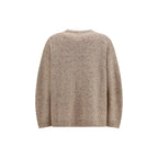 Fabiana Filippi Beige Wool Oves Aries Sweatshirt