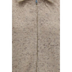 Fabiana Filippi Beige Wool Oves Aries Bomber