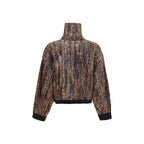 Brunello Cucinelli Brown Mohair Full-Length Jacket