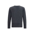 MM6 Gray Wool Oves Aries Sweatshirt