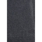 MM6 Gray Wool Oves Aries Sweatshirt