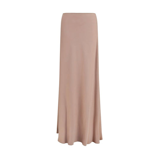 Fabiana Filippi Beige Lyocell Long Skirt