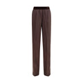 Tom Ford Brown Silk Casual Pants Tom Ford