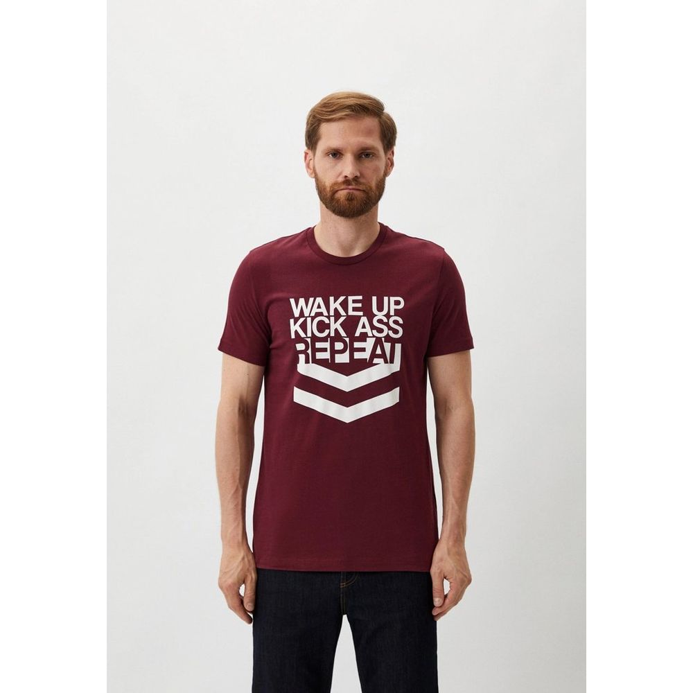 Bikkembergs Multicolor Cotton T-Shirt Bikkembergs