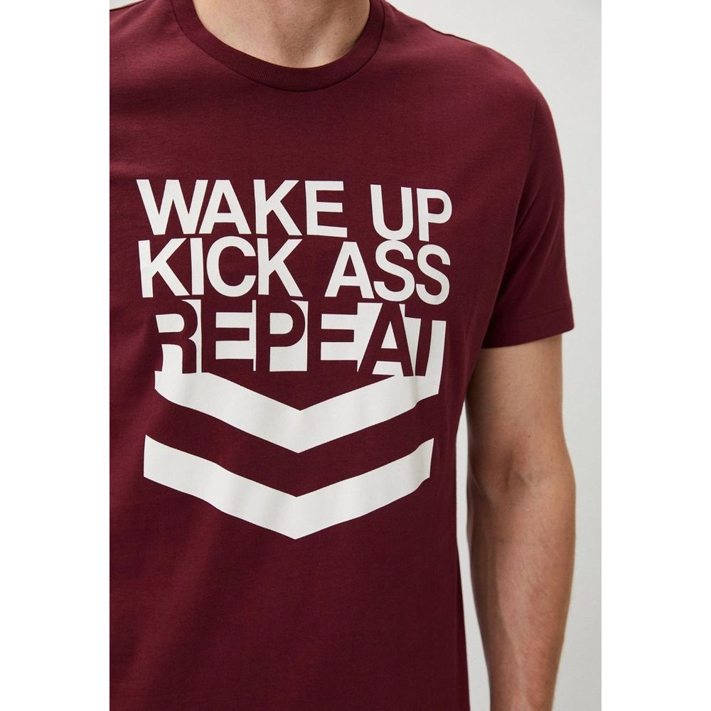 Bikkembergs Multicolor Cotton T-Shirt Bikkembergs