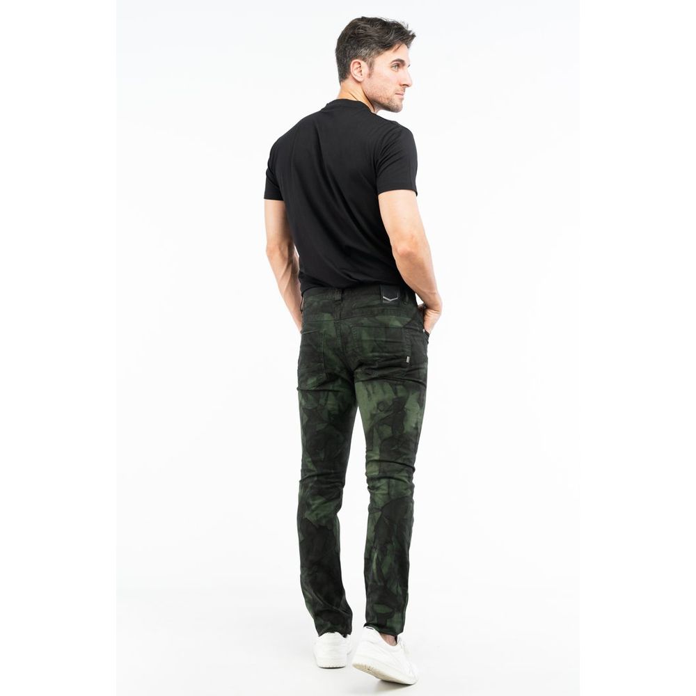 Bikkembergs Bicolor Cotton Jeans Denim Bikkembergs